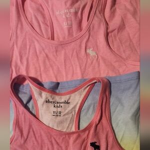 2 abercrombie kids size 9/10 & 11/12